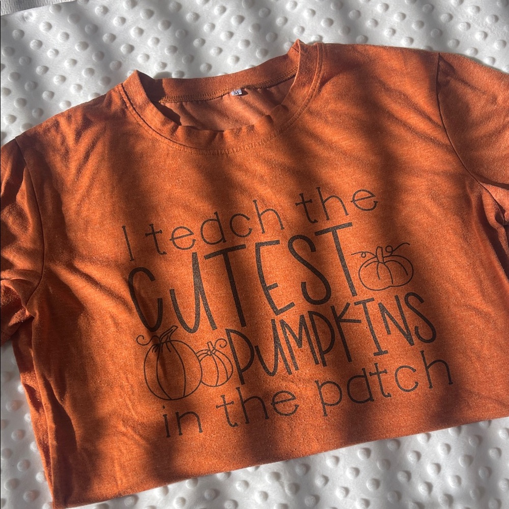 Orange Pumpkin Patch Shirt